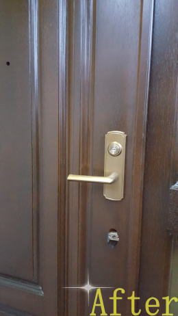 玄関ドア塗装例200-02