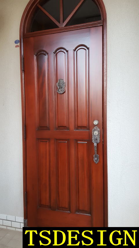 玄関ドア塗装201-05