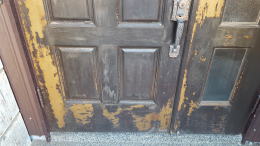 木製玄関ドア塗装204-03
