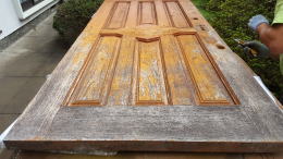 木製玄関ドア塗装226-03