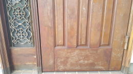 木製玄関ドア塗装横浜市228-03