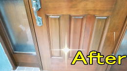 ヤマハＳＤ532Ｎ3木製玄関ドア塗装　258-04