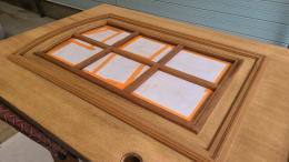 木製玄関ドア塗装例　東京都459-03