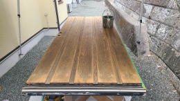 玄関ドア塗装例　横浜市466-03