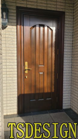 玄関ドア塗装例　東京都465-02