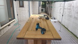 玄関ドア塗装例　東京都465-03