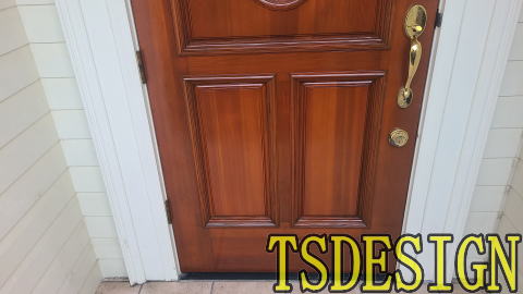 玄関ドア塗装例　逗子市466-05