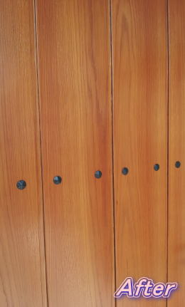 木製玄関ドア塗装修理横浜ＴＳＤ　塗装例67-17