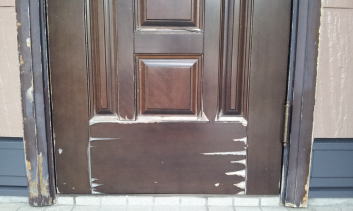 木製玄関ドア塗装修理横浜ＴＳＤ　塗装例68-01