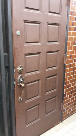 木製玄関ドア塗装修理横浜ＴＳＤ　塗装例71-01