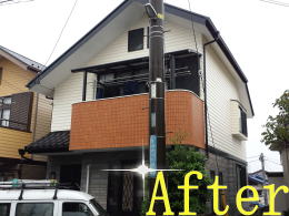 横浜市外壁塗装玄関ドア塗装施工例06
